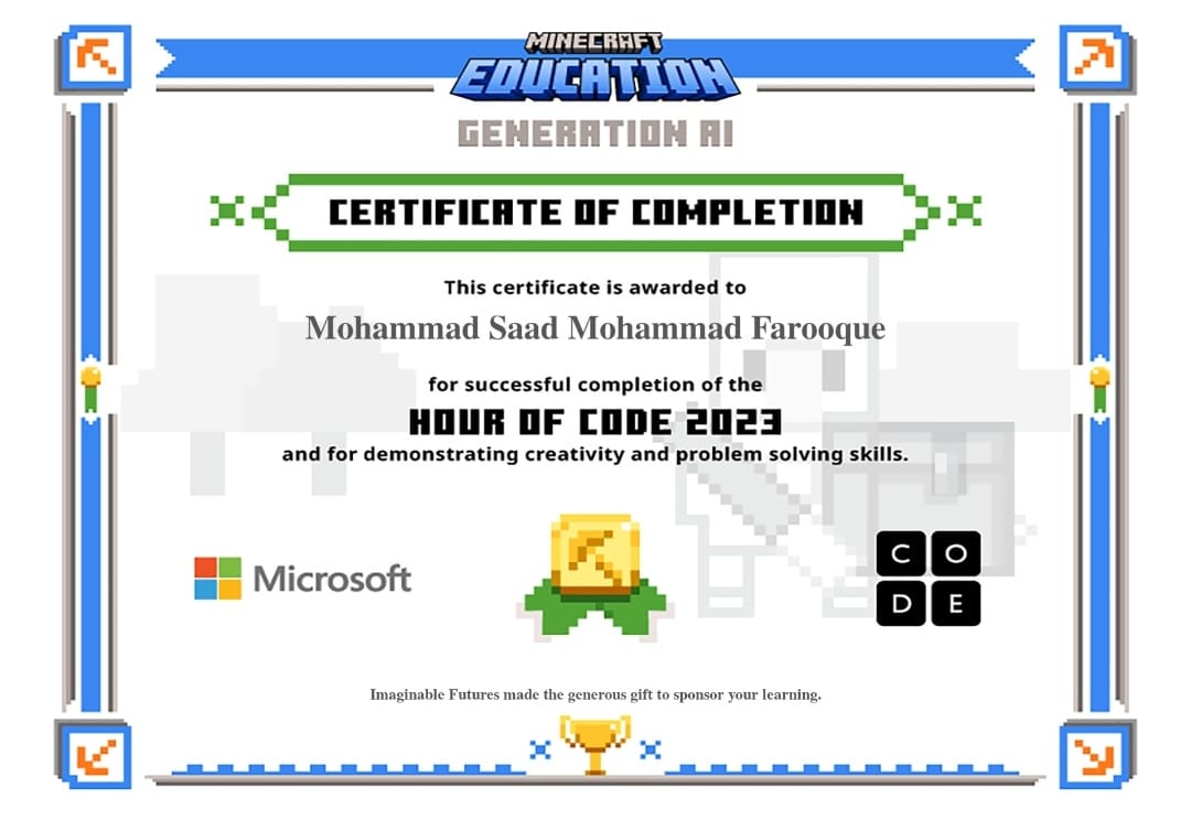 Certificate 7